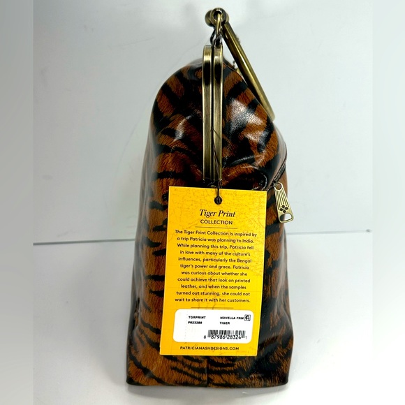 Patricia Nash 10th Anniversary Vintage Collection Tiger Print - Picture 7 of 12